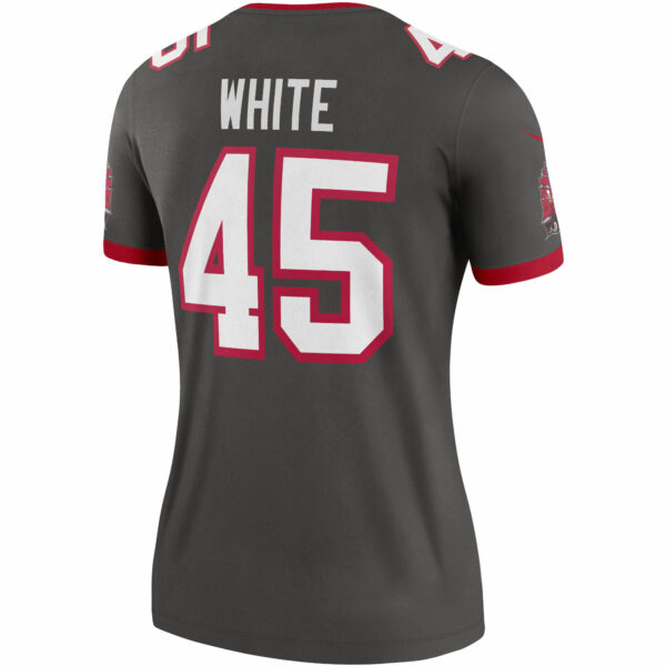 Women’s Tampa Bay Buccaneers Devin White Nike Pewter Alternate Legend Jersey