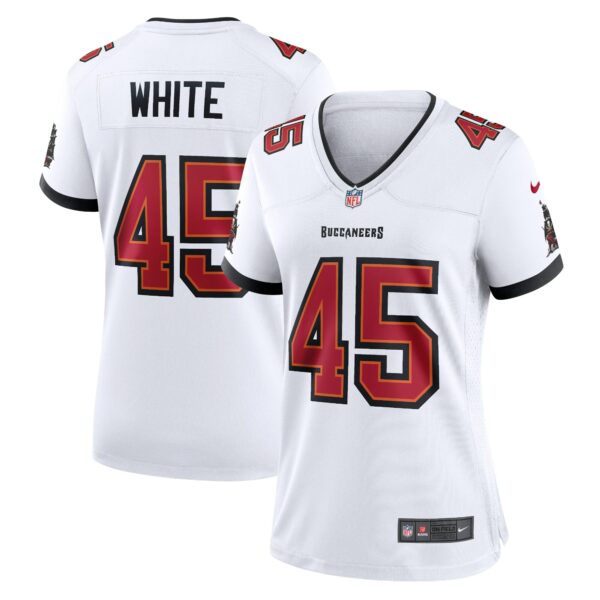 Women’s Tampa Bay Buccaneers Devin White Nike White Game Jersey