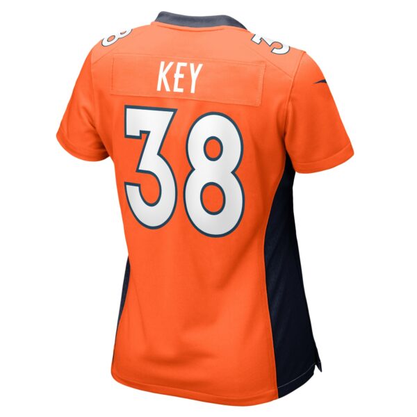 Women’s Denver Broncos Devon Key Nike Orange Team Game Jersey