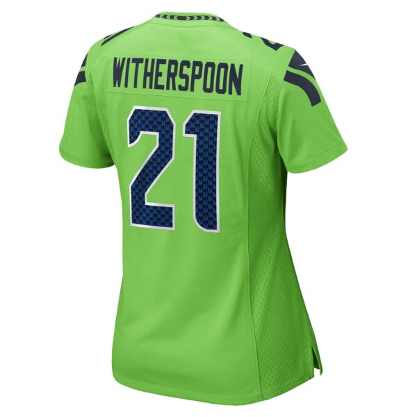 Women’s Seattle Seahawks Devon Witherspoon Nike Neon Green Game Jersey