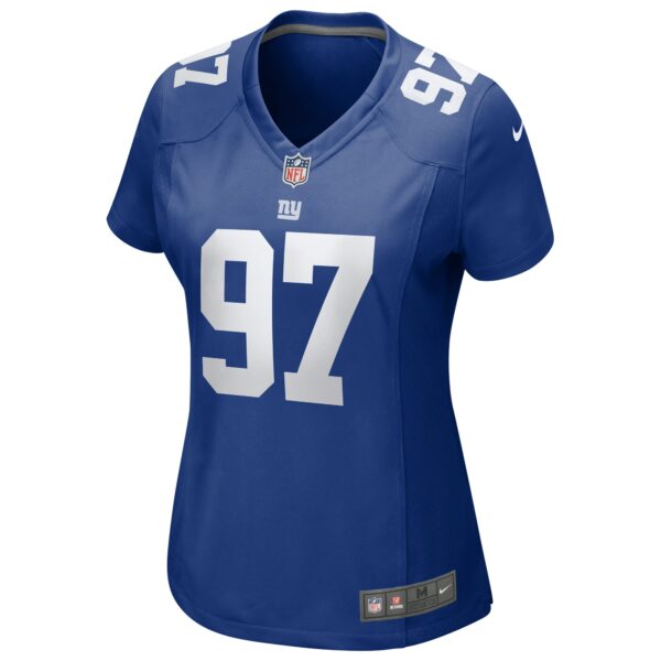 Women’s New York Giants Dexter Lawrence II Nike Royal Team Game Player Jersey