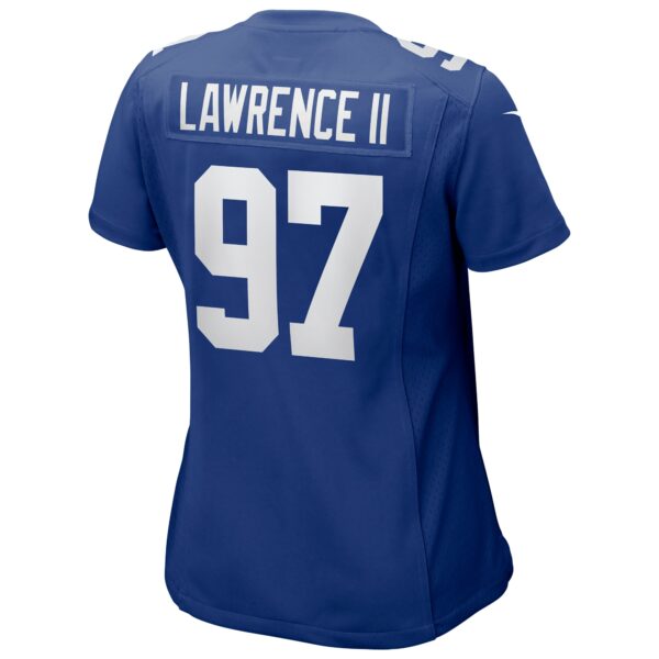 Women’s New York Giants Dexter Lawrence II Nike Royal Team Game Player Jersey