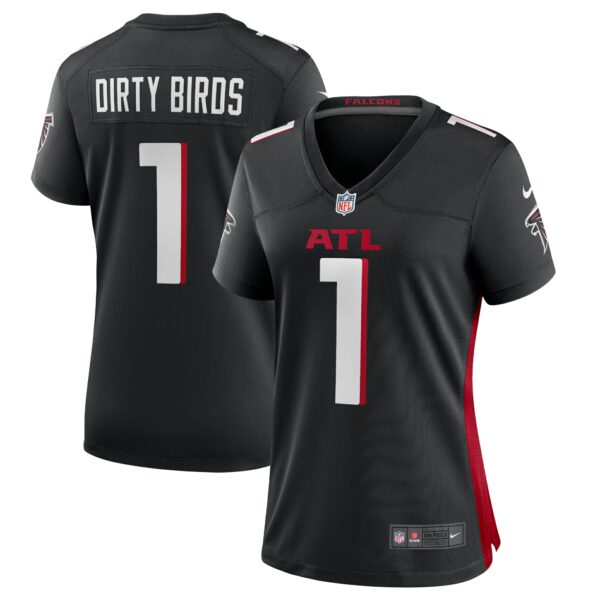 Women’s Atlanta Falcons Dirty Birds Nike Black Game Jersey