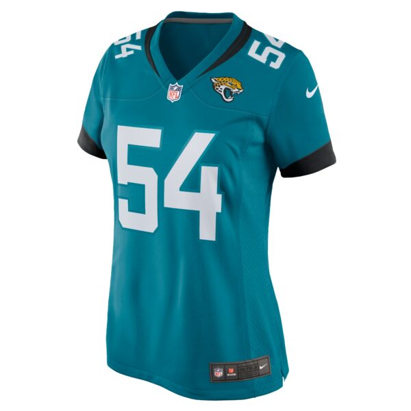 Women’s Jacksonville Jaguars DJ Coleman Nike Teal Game Jersey