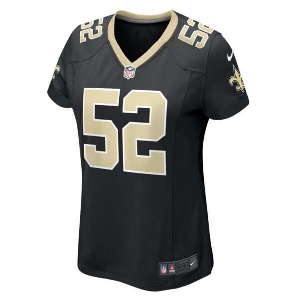 Women’s New Orleans Saints D’Marco Jackson Nike Black Game Player Jersey