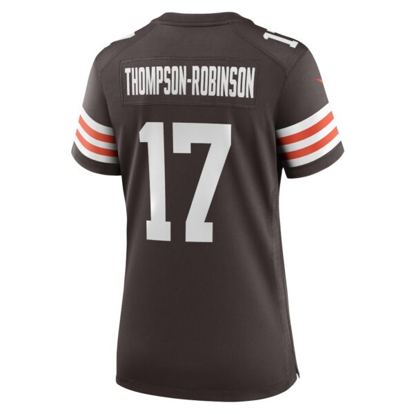 Women’s Cleveland Browns Dorian Thompson-Robinson Nike Brown Team Game Jersey