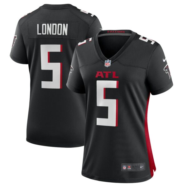 Women’s Atlanta Falcons Drake London Nike Black Player Game Jersey