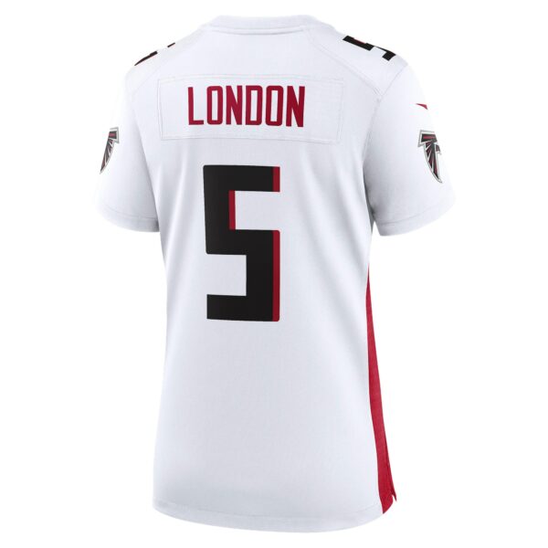 Women’s Atlanta Falcons Drake London Nike White Away Game Player Jersey