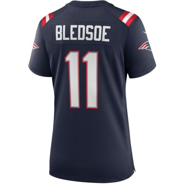 Women’s New England Patriots Drew Bledsoe Nike Navy Game Retired Player Jersey