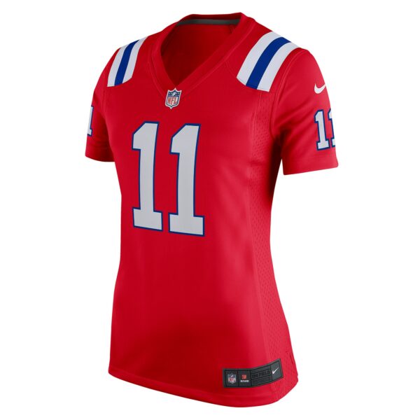 Women’s New England Patriots Drew Bledsoe Nike Red Retired Game Jersey