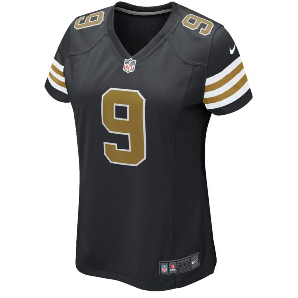 Women’s Drew Brees New Orleans Saints Nike Black Alternate Game Jersey