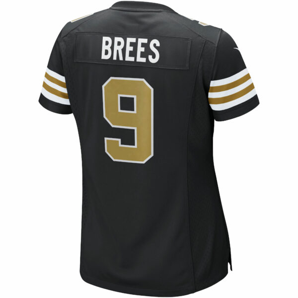 Women’s Drew Brees New Orleans Saints Nike Black Alternate Game Jersey