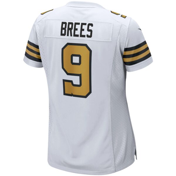 Women’s New Orleans Saints Drew Brees Nike White Alternate Game Jersey