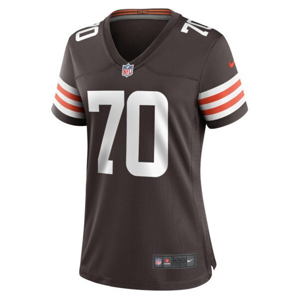 Women’s Cleveland Browns Drew Forbes Nike Brown Team Game Jersey