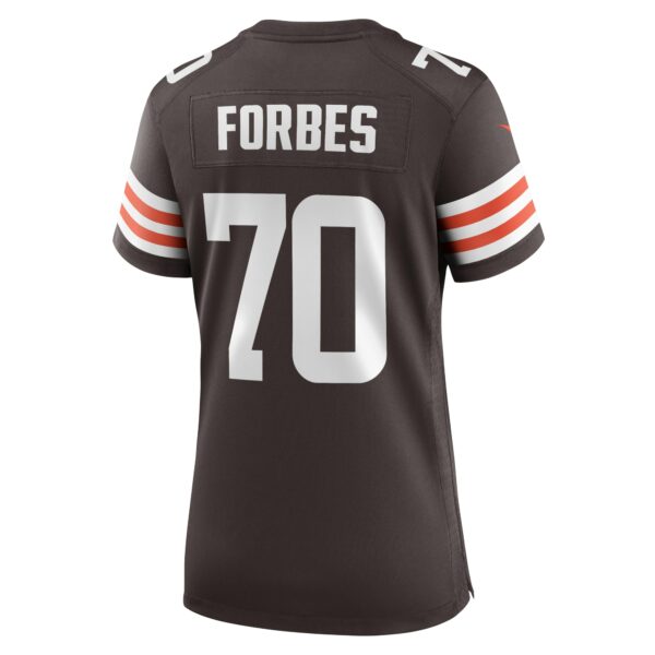 Women’s Cleveland Browns Drew Forbes Nike Brown Team Game Jersey