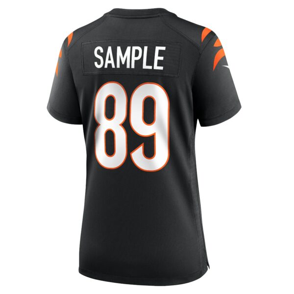 Women’s Cincinnati Bengals Drew Sample Nike Black Game Jersey