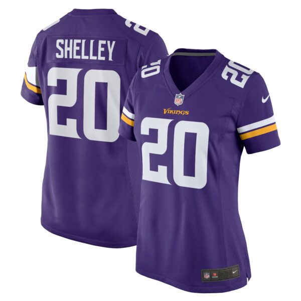 Women’s Minnesota Vikings Duke Shelley Nike Purple Home Game Player Jersey