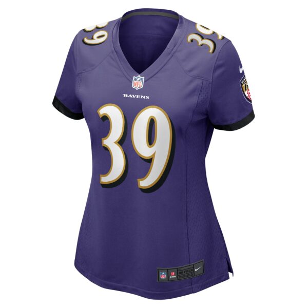 Women’s Baltimore Ravens Duron Harmon Nike Purple Game Jersey