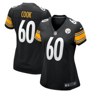 Women's Pittsburgh Steelers Dylan Cook Nike Black Game Jersey