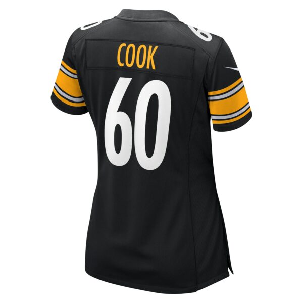 Women’s Pittsburgh Steelers Dylan Cook Nike Black Game Jersey