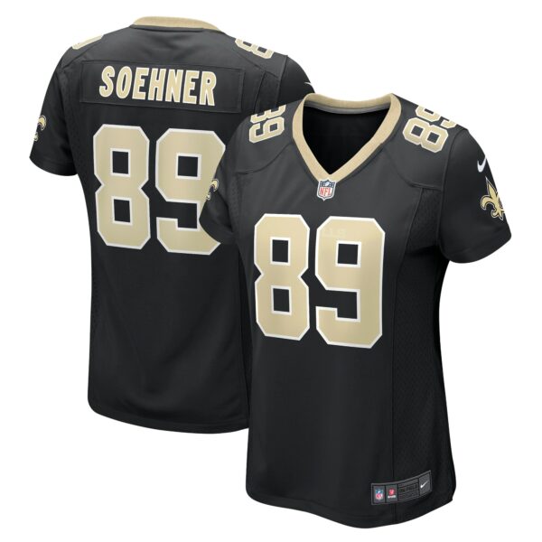 Women’s New Orleans Saints Dylan Soehner Nike Black Game Jersey