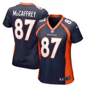 Women's Denver Broncos Ed McCaffrey Nike Navy Retired Player Jersey