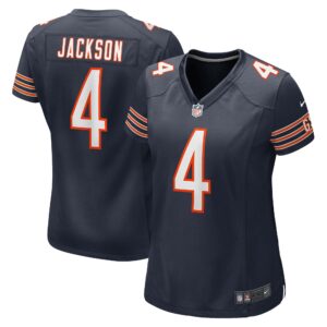 Women's Chicago Bears Eddie Jackson Nike Navy Game Player Jersey