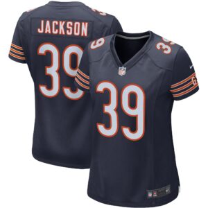 Women's Chicago Bears Eddie Jackson Nike Navy Team Jersey