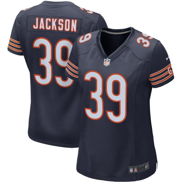 Women’s Chicago Bears Eddie Jackson Nike Navy Team Jersey