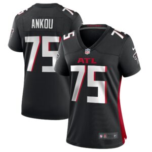 Women's Atlanta Falcons Eli Ankou Nike Black Game Jersey