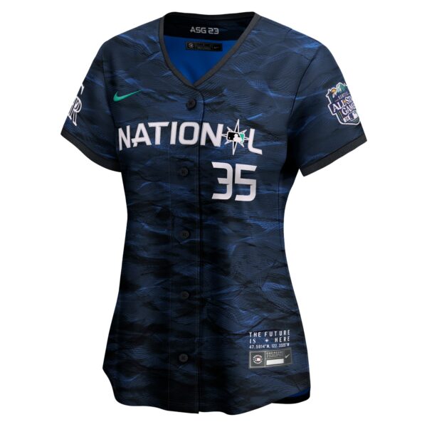 Women’s National League Elias Diaz Nike Royal 2023 MLB All-Star Game Limited Player Jersey