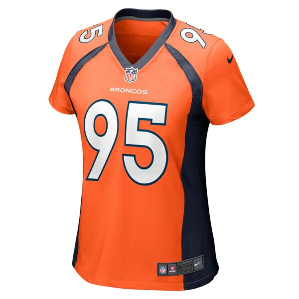 Women’s Denver Broncos Elijah Garcia Nike Orange Team Game Jersey