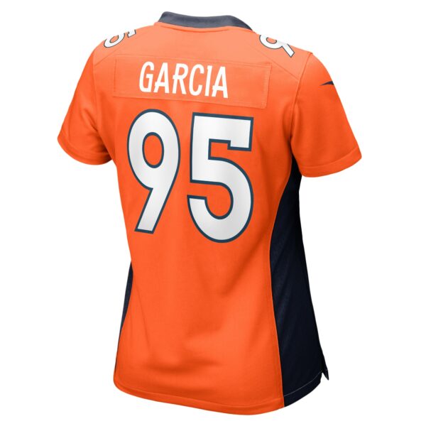 Women’s Denver Broncos Elijah Garcia Nike Orange Team Game Jersey