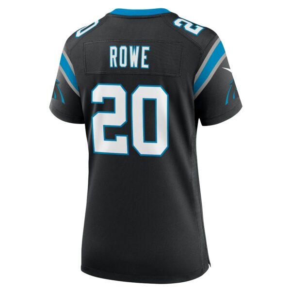 Women’s Carolina Panthers Eric Rowe Nike Black Team Game Jersey