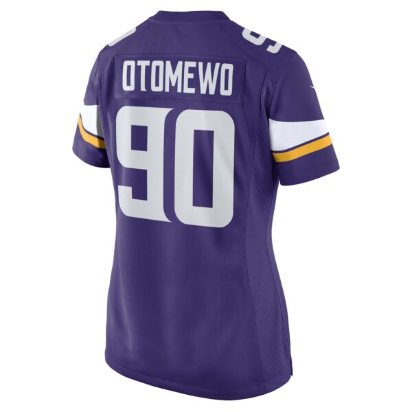 Women’s Minnesota Vikings Esezi Otomewo Nike Purple Game Player Jersey