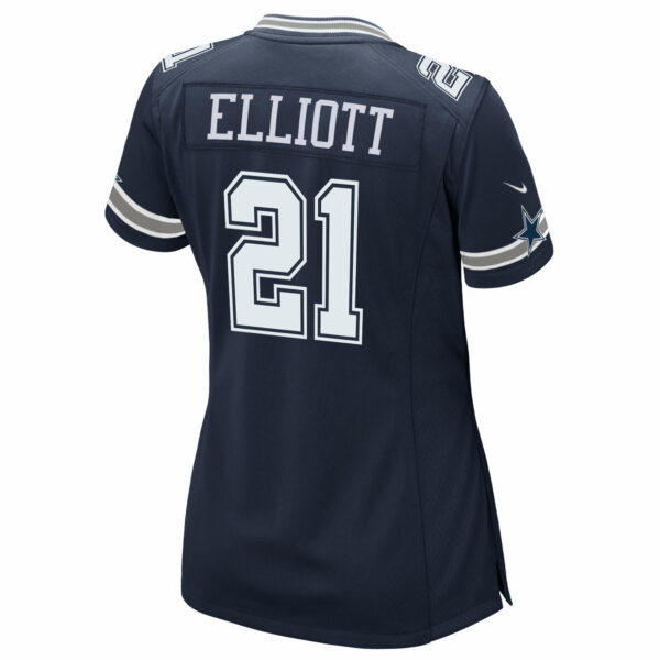 Women’s Dallas Cowboys Ezekiel Elliott Nike Navy Game Team Jersey