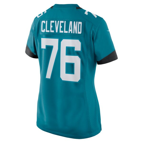 Women’s Jacksonville Jaguars Ezra Cleveland Nike Teal Game Jersey