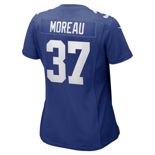 Women’s New York Giants Fabian Moreau Nike Royal Game Player Jersey