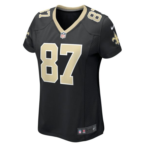 Women’s New Orleans Saints Foster Moreau Nike Black Team Game Jersey