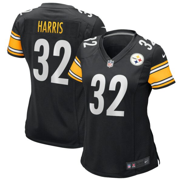 Women’s Pittsburgh Steelers Franco Harris Nike Black Game Retired Player Jersey