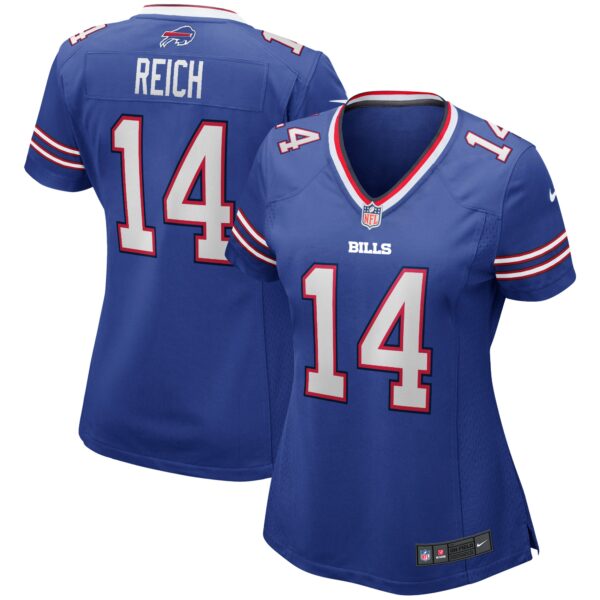 Women’s Buffalo Bills Frank Reich Nike Royal Game Retired Player Jersey