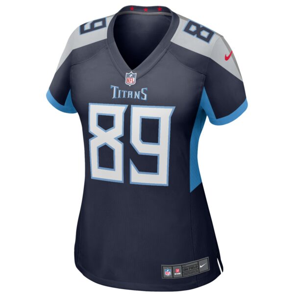 Women’s Tennessee Titans Frank Wycheck Nike Navy Game Retired Player Jersey