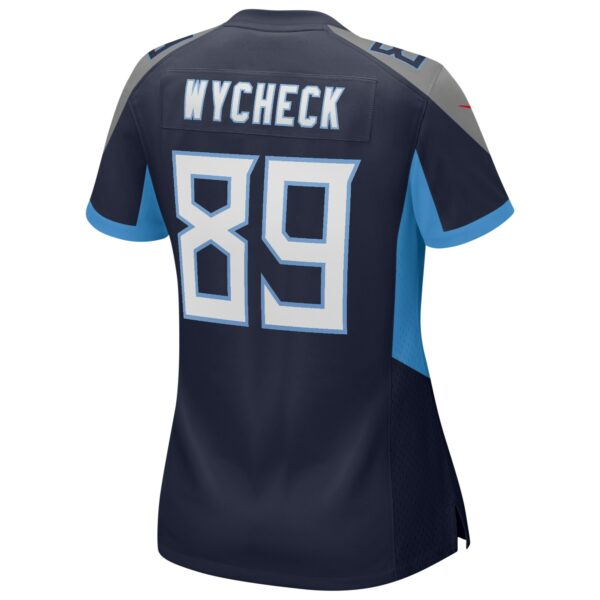 Women’s Tennessee Titans Frank Wycheck Nike Navy Game Retired Player Jersey