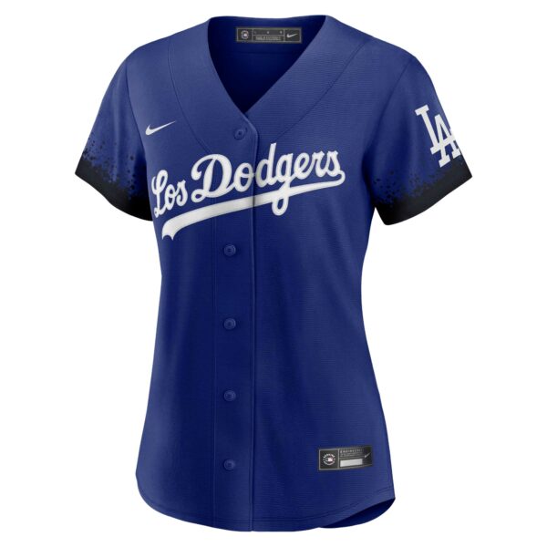 Women’s Los Angeles Dodgers Freddie Freeman Nike Royal City Connect Replica Player Jersey