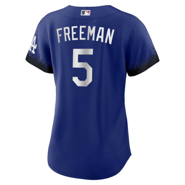 Women’s Los Angeles Dodgers Freddie Freeman Nike Royal City Connect Replica Player Jersey