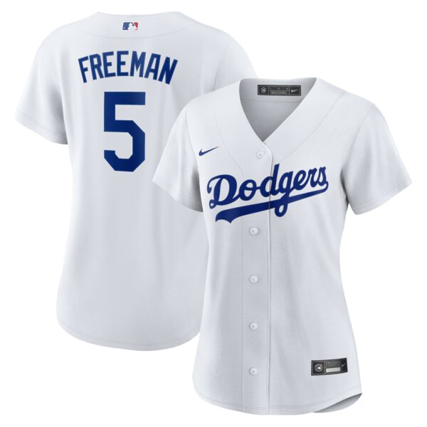 Women’s Los Angeles Dodgers Freddie Freeman Nike White Replica Player Jersey