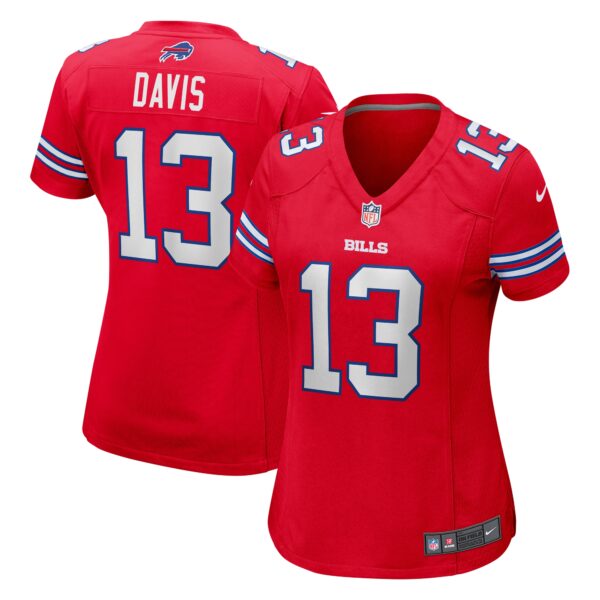 Women’s Buffalo Bills Gabe Davis Nike Red Player Jersey