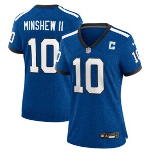 Women's Indianapolis Colts Gardner Minshew Nike Royal Indiana Nights Alternate Game Jersey