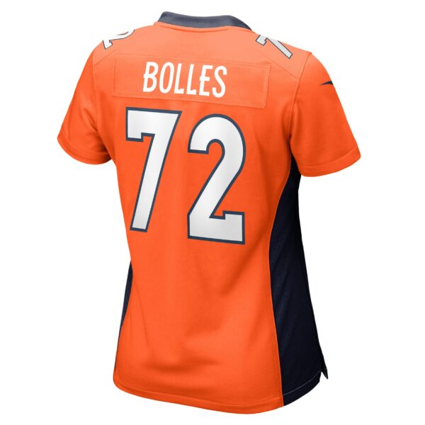 Women’s Denver Broncos Garett Bolles Nike Orange Game Jersey