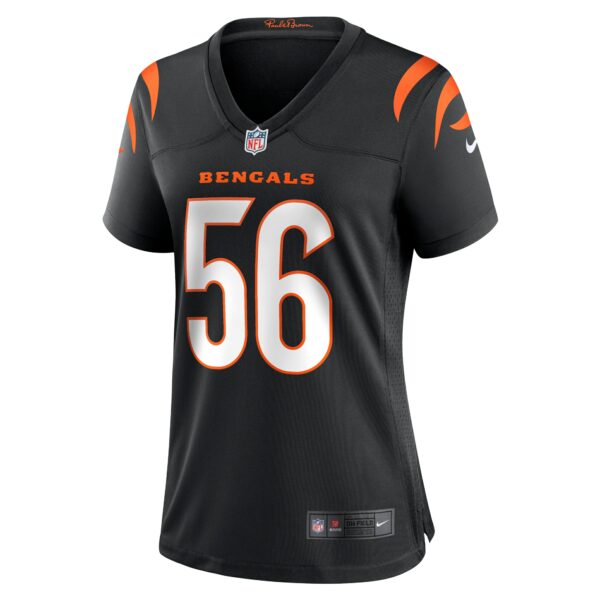 Women’s Cincinnati Bengals Garrett Nelson Nike Black Game Jersey